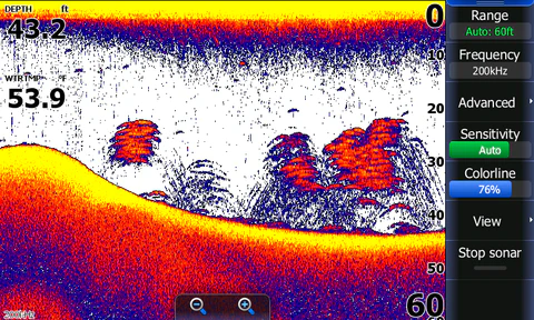 Standard sonar without chirp